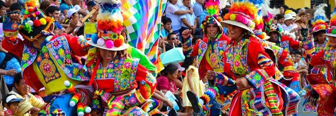 Carnaval de Tilcara. Argentina